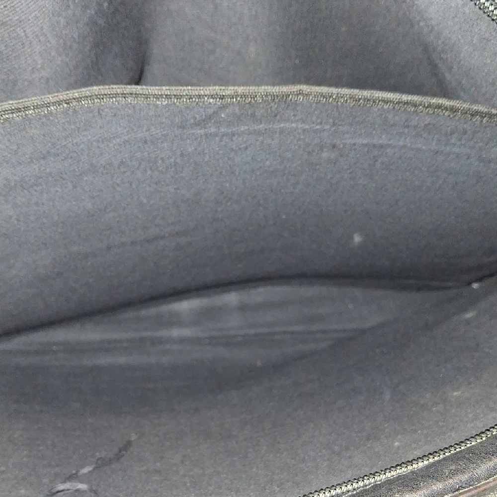 Men's Black Leather Bag